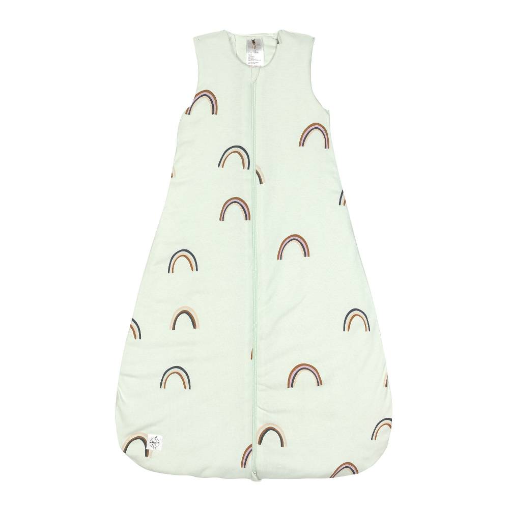 Lässig Babyschlafsack 2,5 TOG - Regenbogen, Mint Schlussverkauf