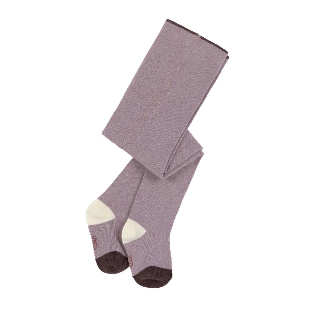 Lässig Strumpfhose - Tights GOTS, Tiny Farmer, Lilac