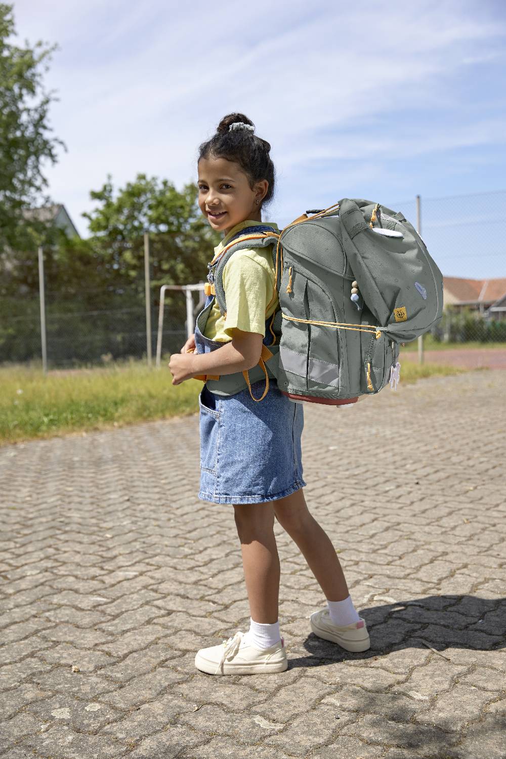Lässig Schulranzen Set 7-teilig, Boxy Unique Letters Green Cyber Monday