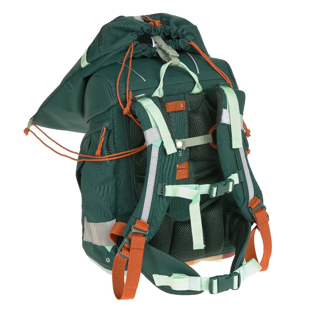 Lässig Schulranzen Set 7-teilig Boxy - Unique Ocean, Dunkelgrün Osterangebot