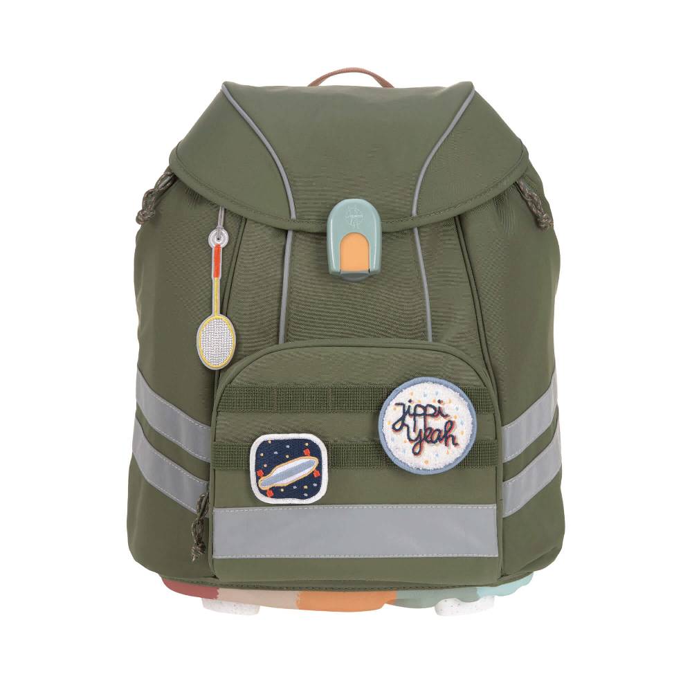Lässig Schulranzen Set 7-teilig, Flexy Unique Olive Heißer Verkauf