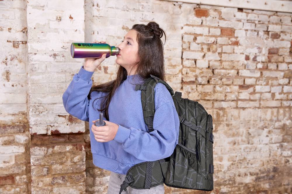Lässig Schulrucksack - BOLD Origin Edges, Grau Exklusive Angebote