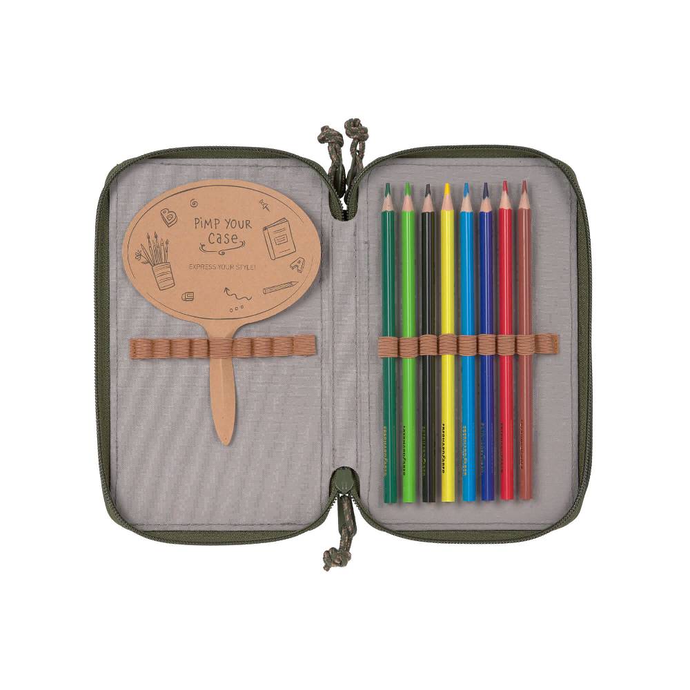 Lässig Federmäppchen - Unique Olive Zeitbegrenzte Promotion