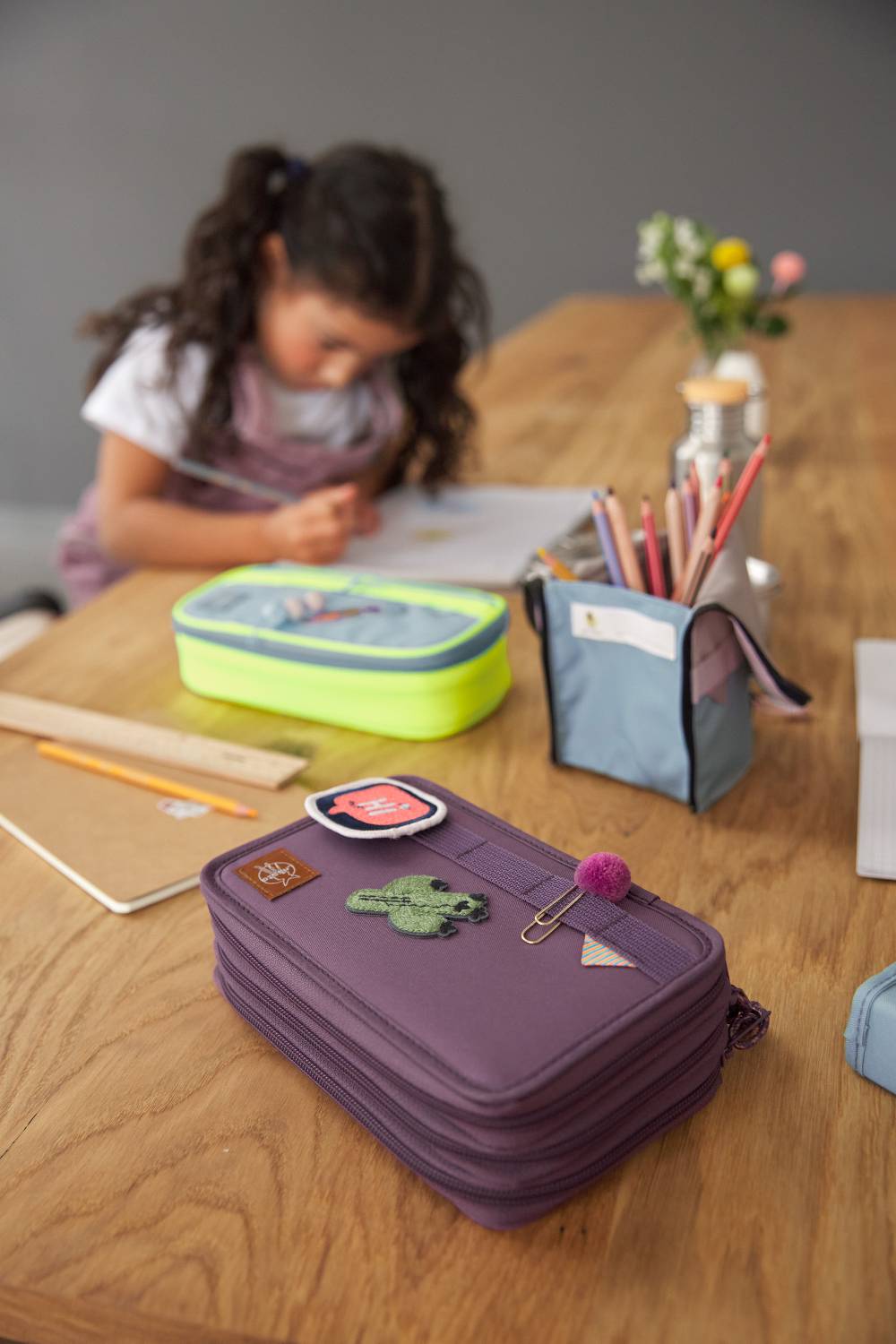 Lässig Federmäppchen - Unique Purple Sonderangebot der Fabrik