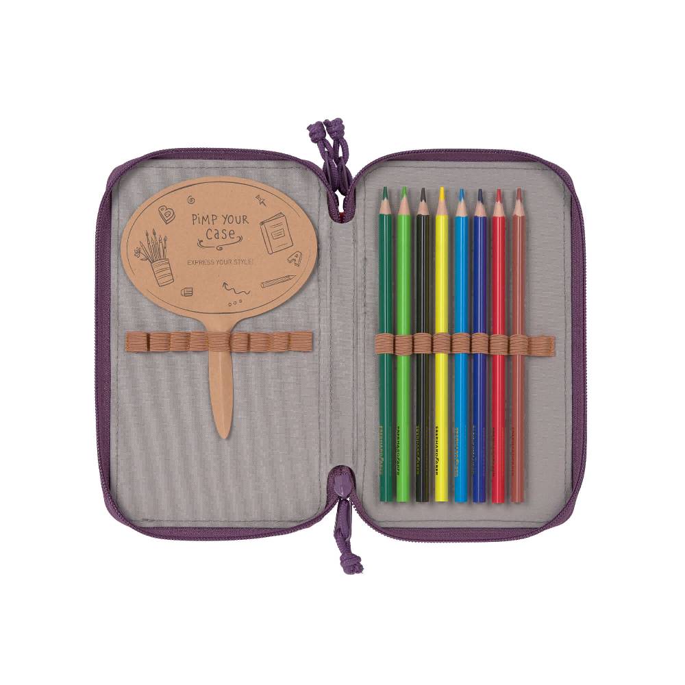 Lässig Federmäppchen - Unique Purple Sonderangebot der Fabrik