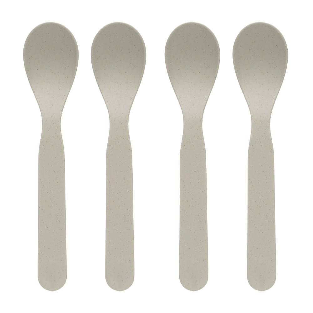 Lässig Kinderlöffel (4 Stk) - Uni, Warm Grey