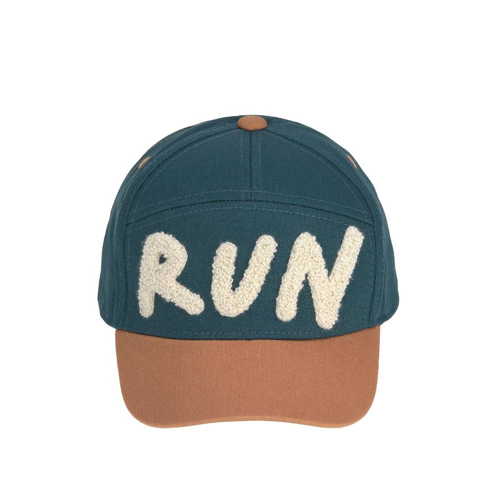 Lässig Basecap Kinder - Run, Braun Blau im Angebot