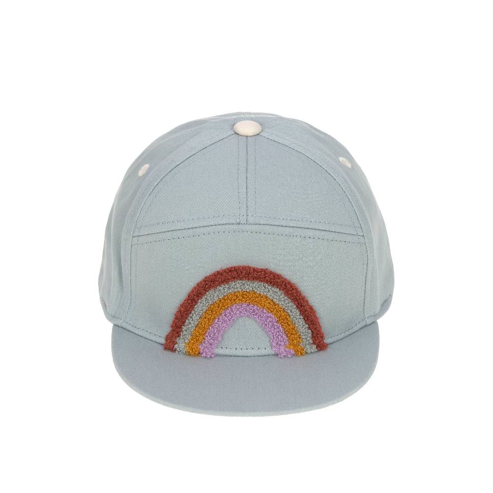 Lässig Kinder Cap - Little Gang, Rainbow Hellblau Schlussverkauf
