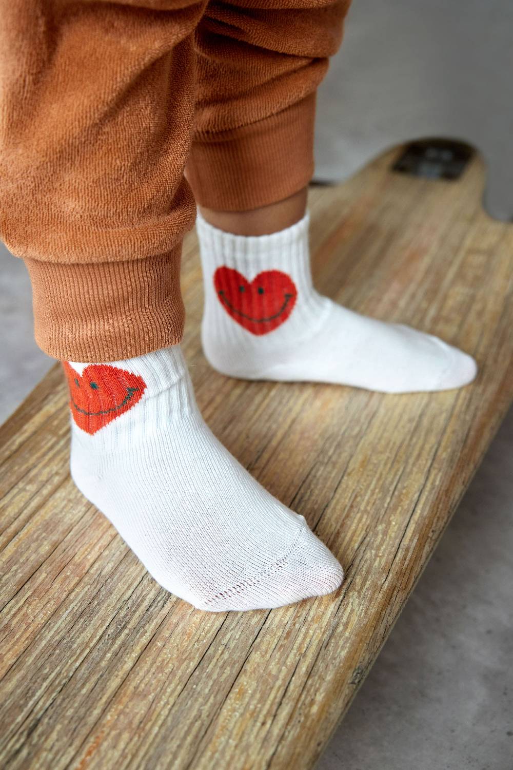 Lässig Tennissocken Kinder 3er-Set - Little Gang, Smile Weiß Günstig kaufen