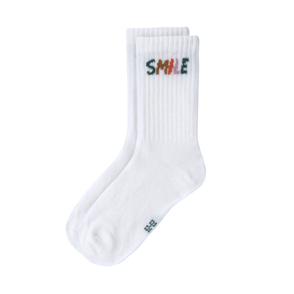 Lässig Tennissocken Kinder 3er-Set - Little Gang, Smile Weiß Günstig kaufen