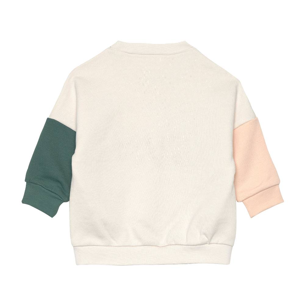 Lässig Kinder Pullover - Bio Baumwolle, Little Gang, Sun Weiß Weihnachtsangebot