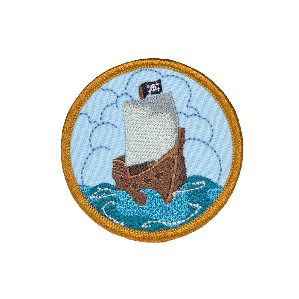 Lässig Anhänger & Patches - Schul Set Unique, Pirat Neueste Mode