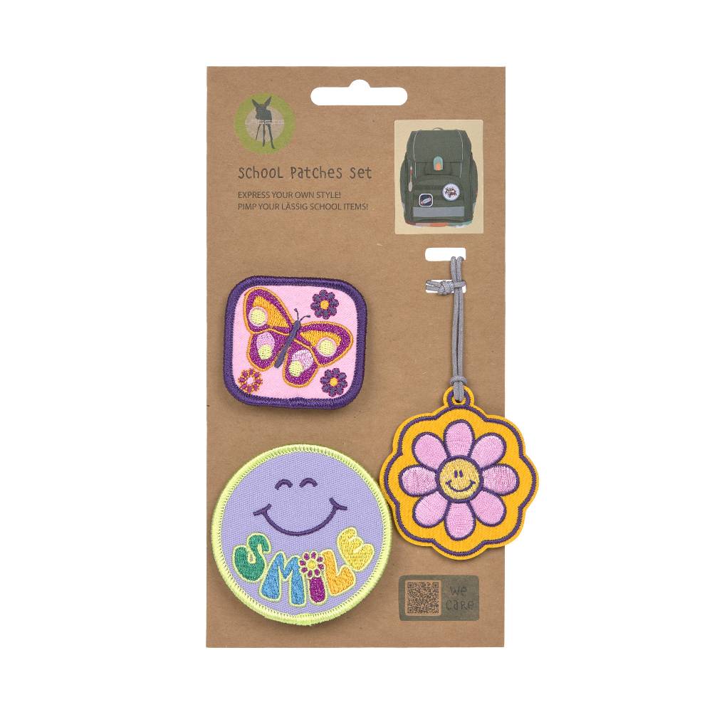 Lässig Anhänger & Patches - Schul Set Unique, Blumen Exklusive Angebote