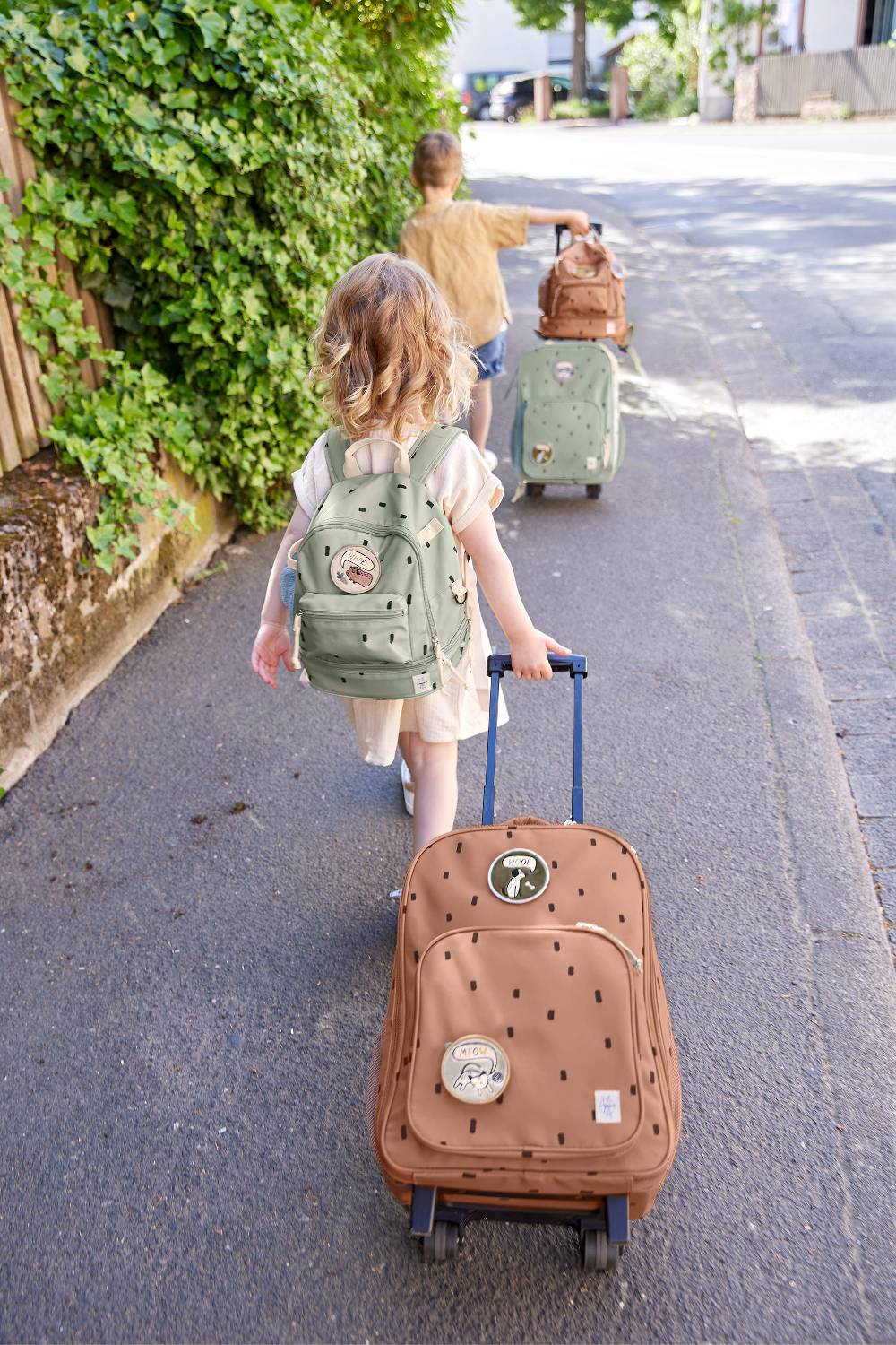 Lässig Kinderkoffer - Trolley Happy Prints, Karamell Bestseller