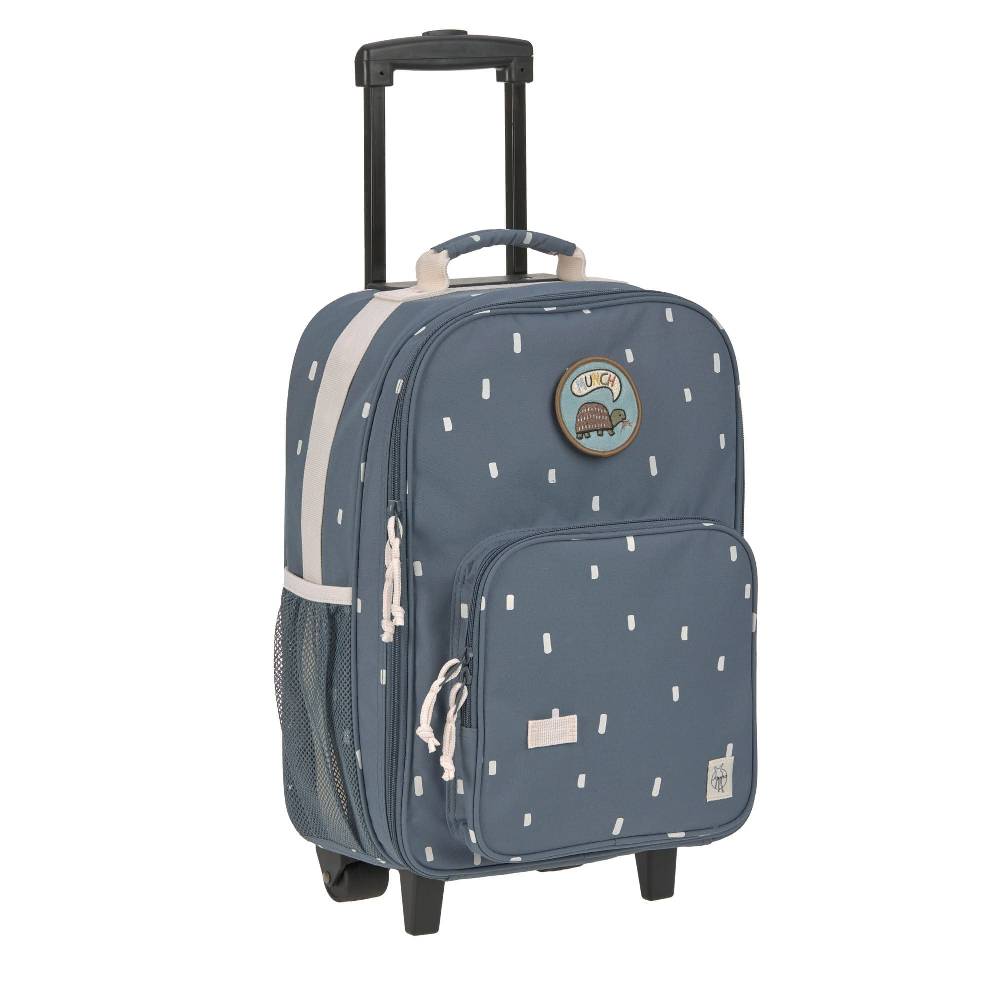 Lässig Kinderkoffer - Trolley Happy Prints, Dunkelblau