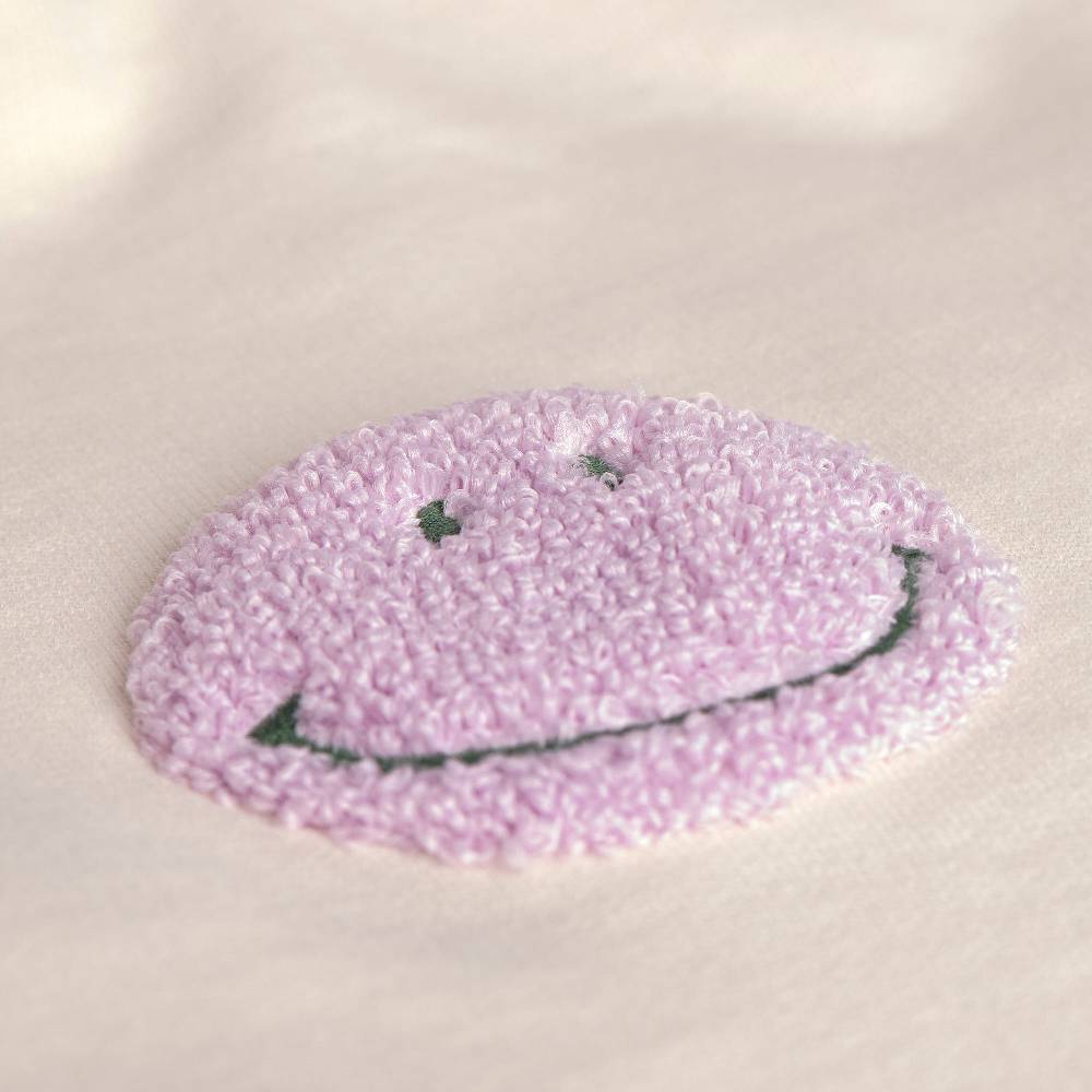 Lässig Hoodie Kinder - Bio Baumwolle, Little Gang, Smile Weiß Letzter Tag