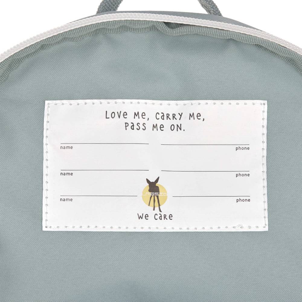 Lässig Kindergartenrucksack Tiny - Dinosaurier, Grau Zeitbegrenzte Promotion
