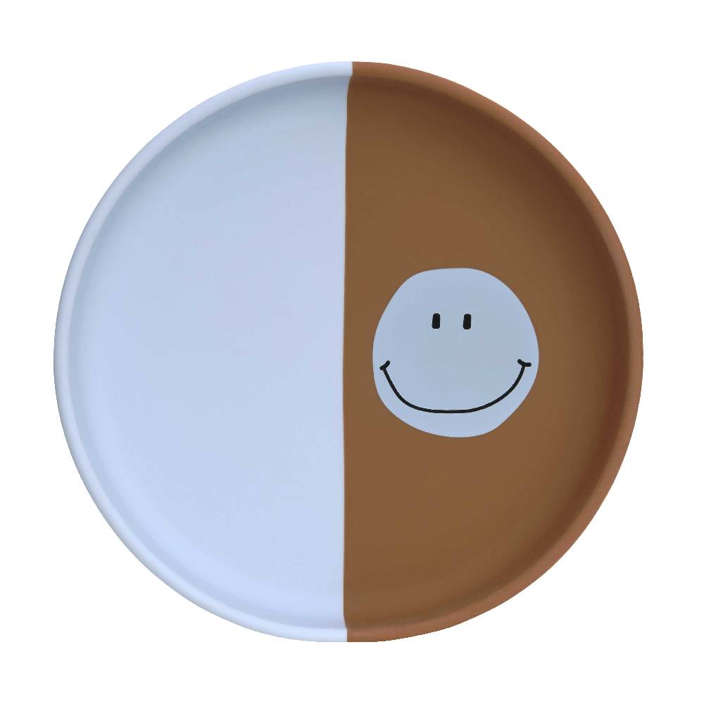 Lässig Kinderteller Silikon - Happy Rascals, Smile Discount Store für neue Produkte