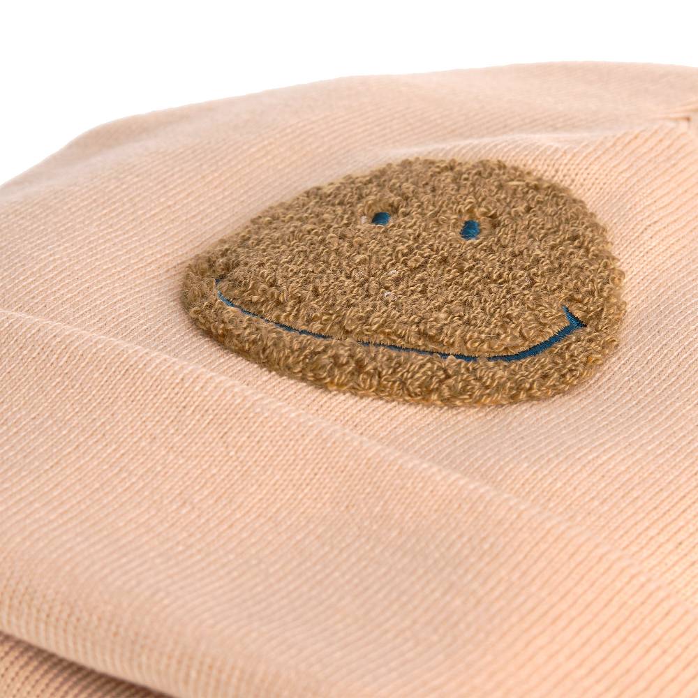 Lässig Beanie Mütze Kinder - Merino Wolle, Little Gang, Smile Rosa Super Rabatt