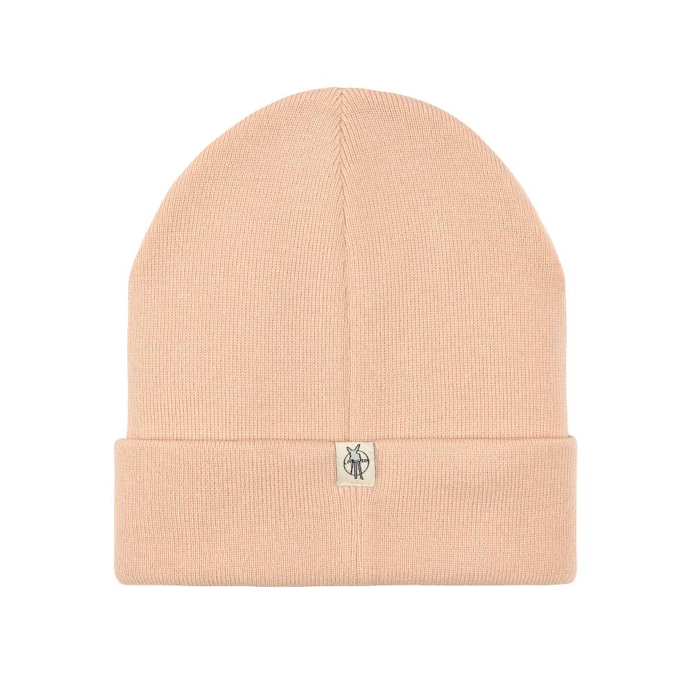 Lässig Beanie Mütze Kinder - Merino Wolle, Little Gang, Smile Rosa Super Rabatt