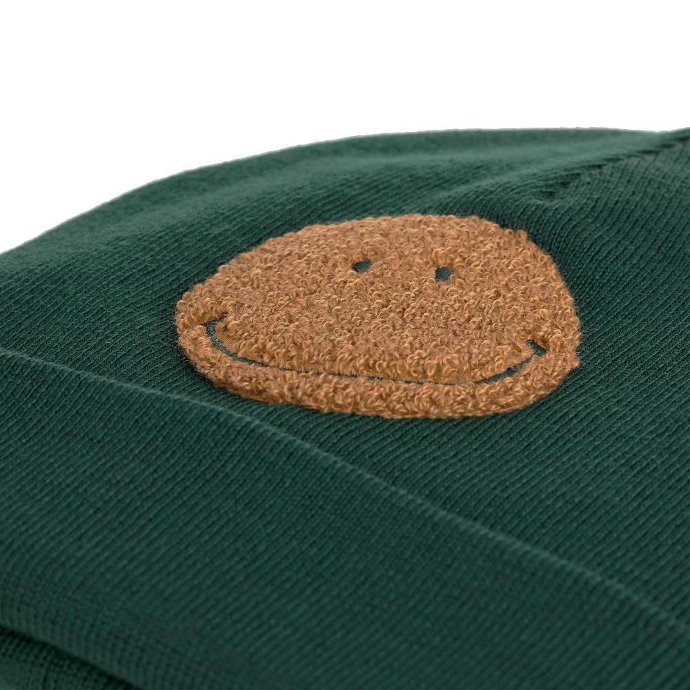 Lässig Beanie Mütze Kinder - Merino Wolle, Little Gang, Smile Grün Clearance-Verkauf