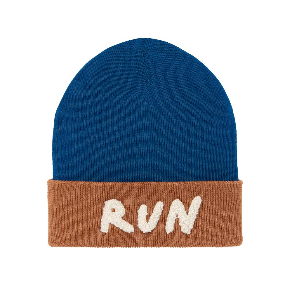 Lässig Beanie Mütze Kinder - Merino Wolle, Little Gang, Run Braun Begrenzt auf 3 Tage