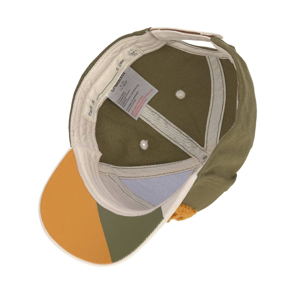 Lässig Basecap Kinder - Fun, Sand Oliv 50% Rabatt für begrenzte Zeit