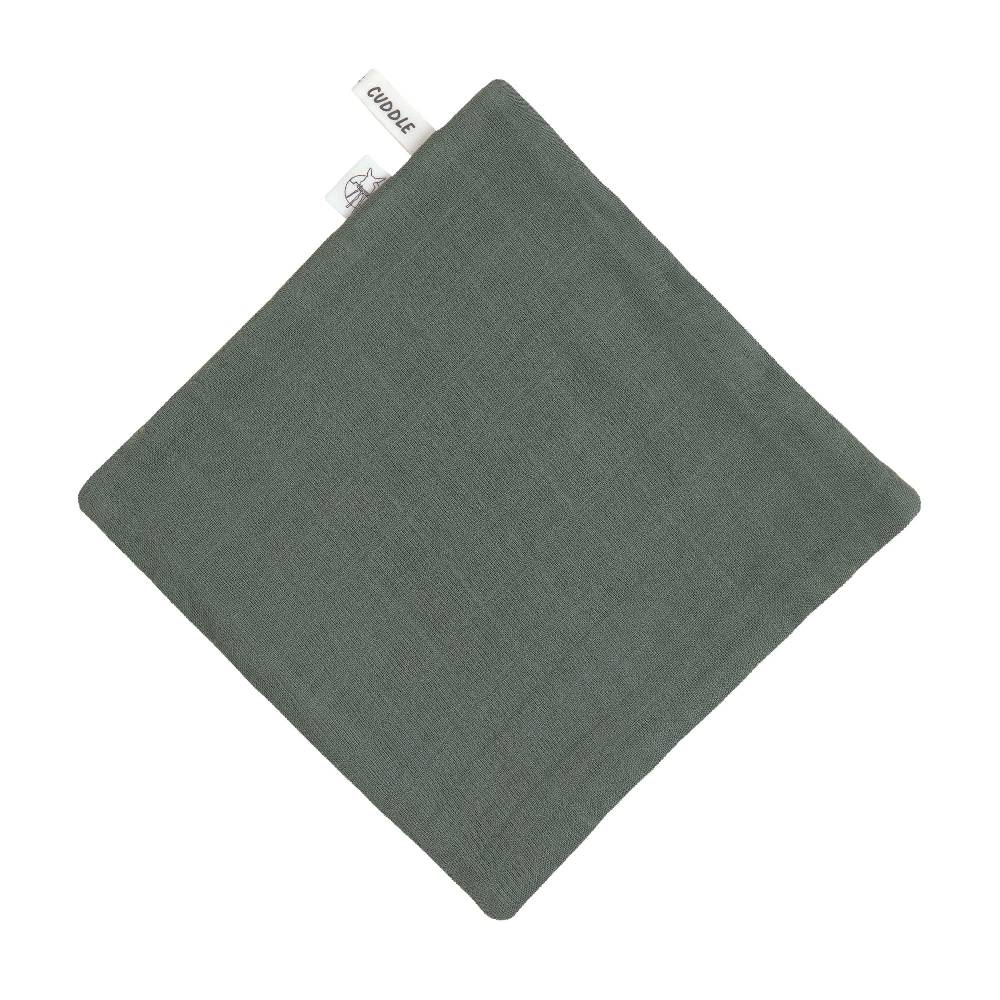 Lässig Musselin Waschlappen Baby 3er Set, Petrolgrün Verkauf