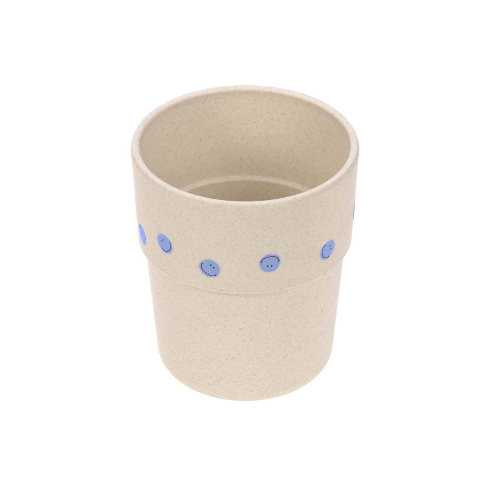 Lässig Kindergeschirr Set (Teller - Schüssel - Becher - Löffel) - Happy Rascals, Smile Schlussverkauf