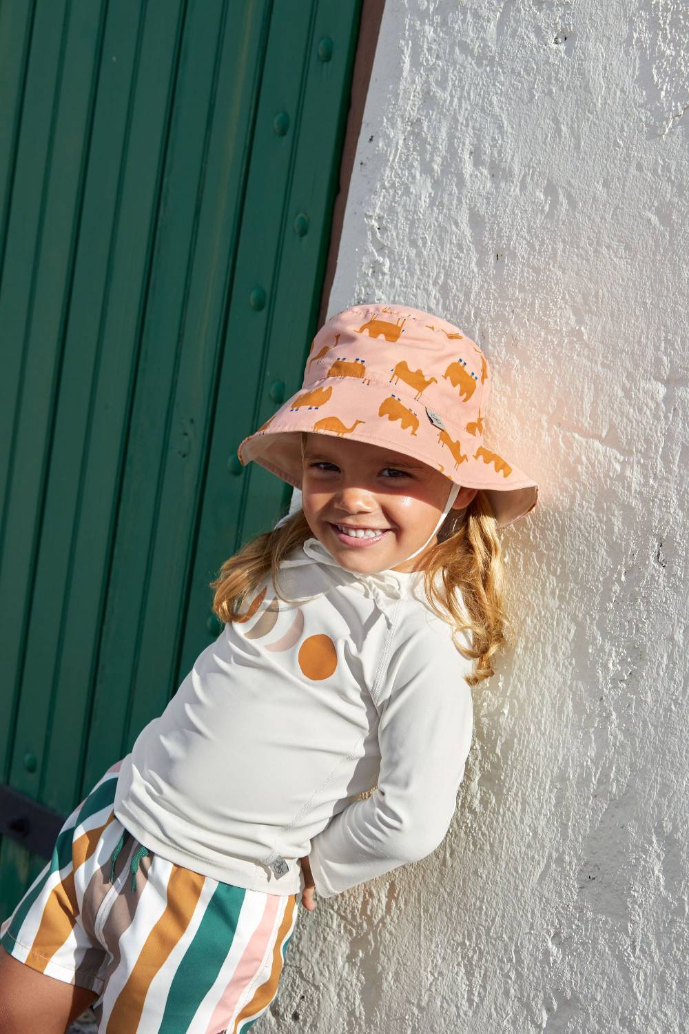 Lässig UV Shirt Kinder Langarm - Mond, Weiß Fabrik Onlineshop