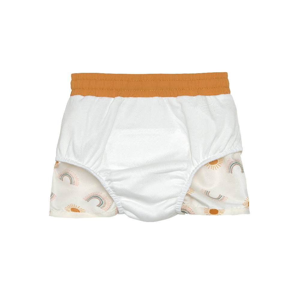 Lässig Badehose Baby - Regenbogen, Weiß Günstig kaufen