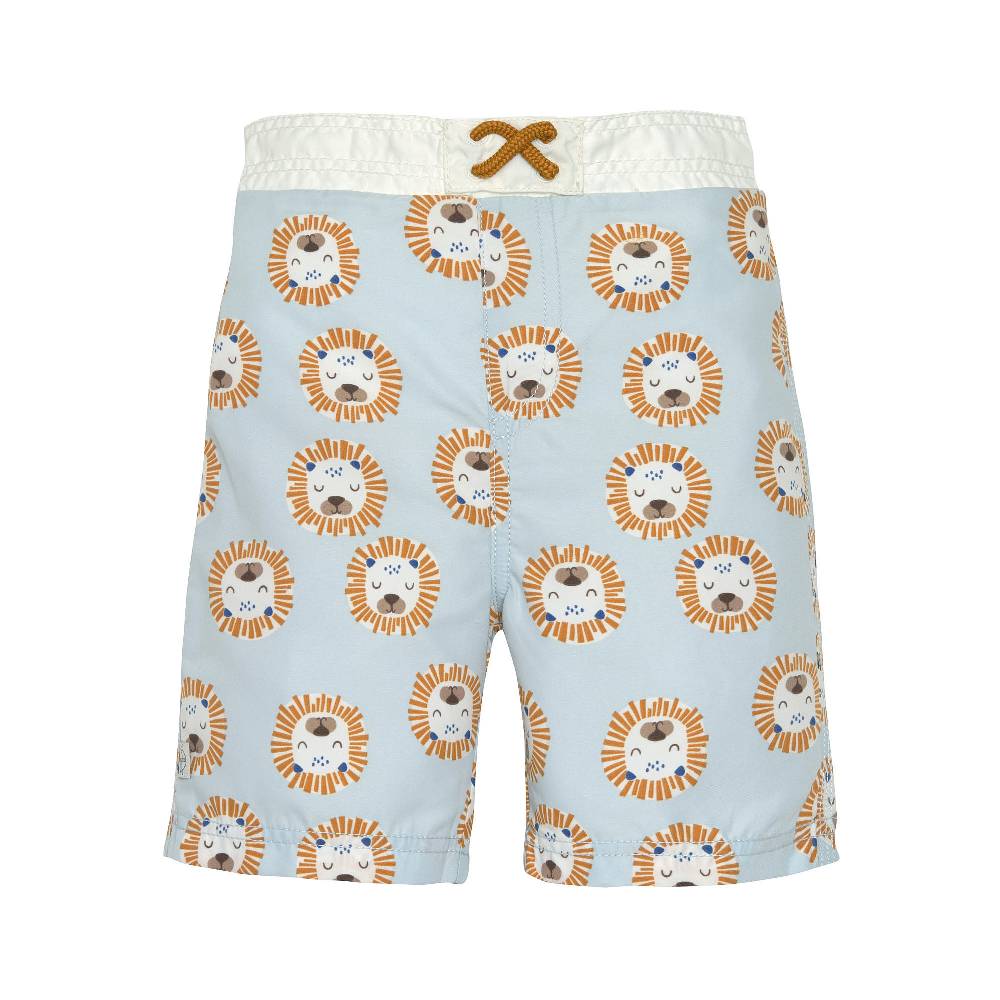 Lässig UV Badehose Kinder - Löwe, Hellblau