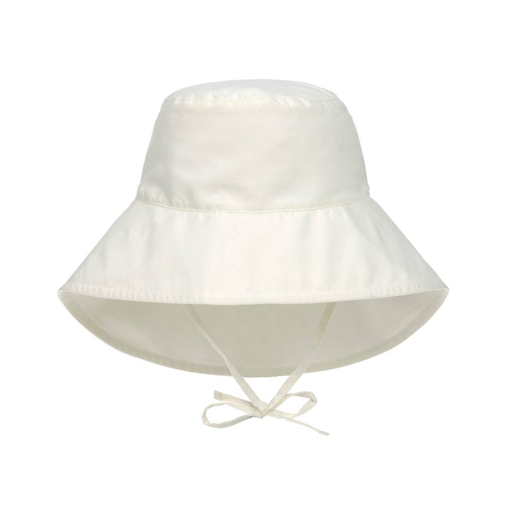 Lässig Fischerhut Baby (UV Schutz & Nackenschutz), Weiß