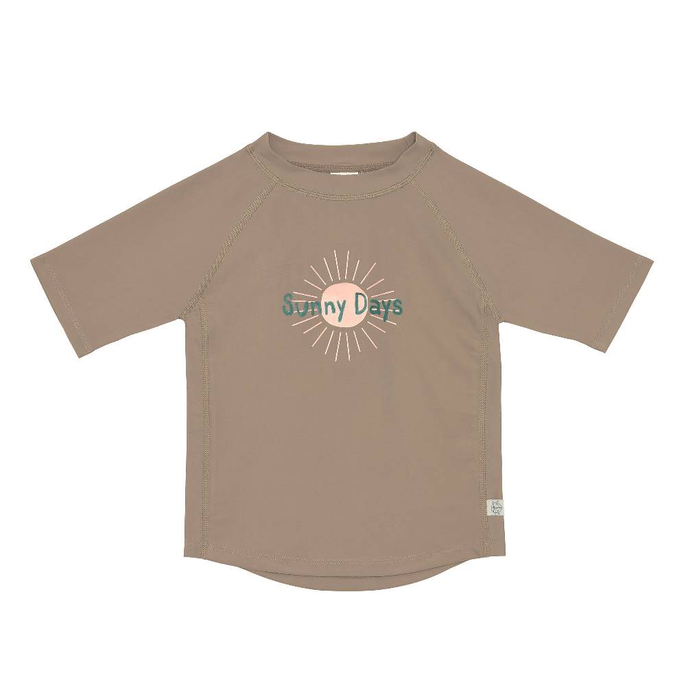 Lässig UV Shirt Kinder Kurzarm - Sonne, Braun