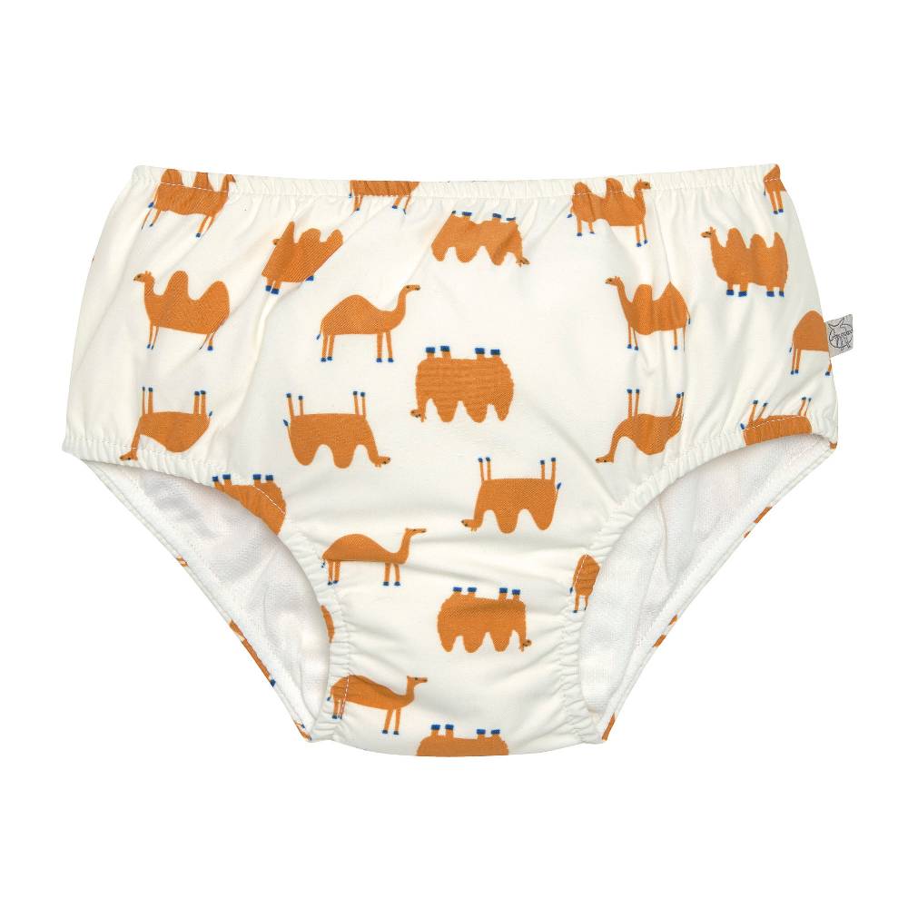 Lässig Schwimmwindel Baby - Kamel, Weiß