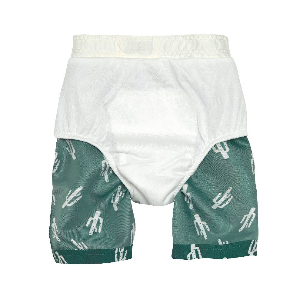 Lässig UV Badehose Kinder - Kaktus, Grün Lagerräumung