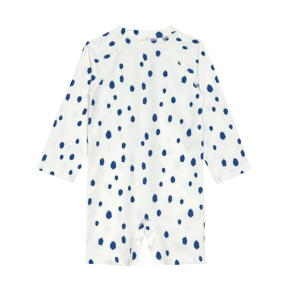 Lässig Schwimmanzug Kinder Langarm (UV Schutz) - Löwe, Blau Weiß Exklusive Angebote
