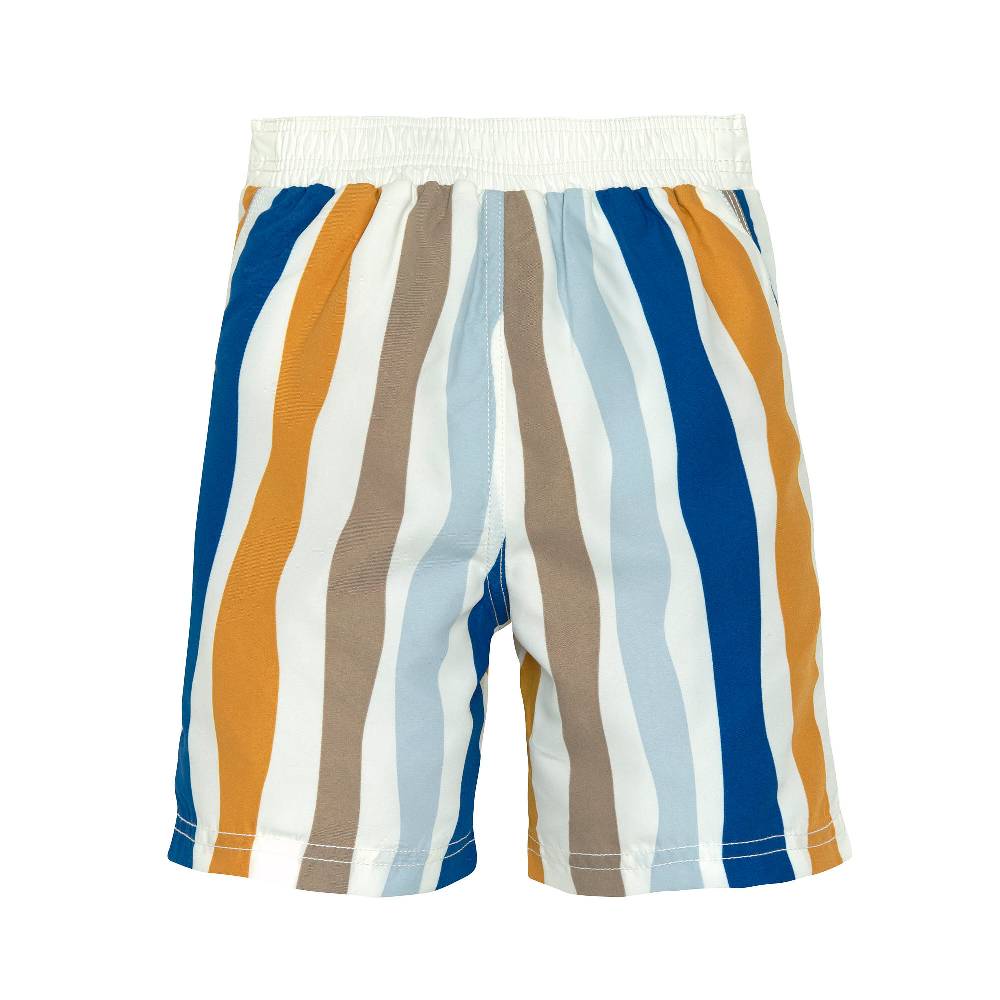 Lässig UV Badehose Kinder - Wellen, Blau Weiß Blitzangebot