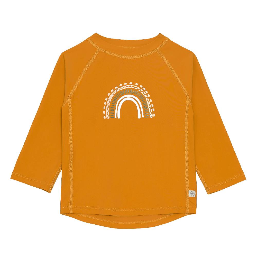 Lässig UV Shirt Kinder Langarm - Regenbogen, Goldgelb