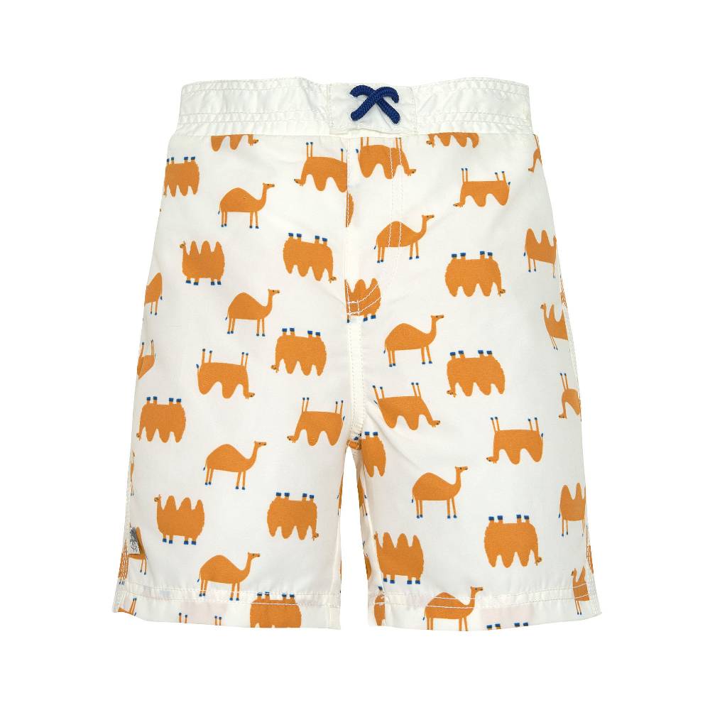 Lässig UV Badehose Kinder - Kamel, Weiß