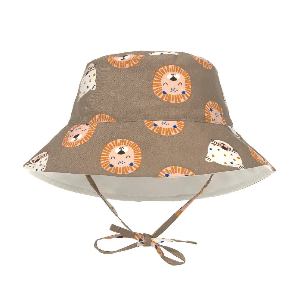 Lässig Sonnenhut Kinder (UV Schutz) - Wildkatzen, Braun