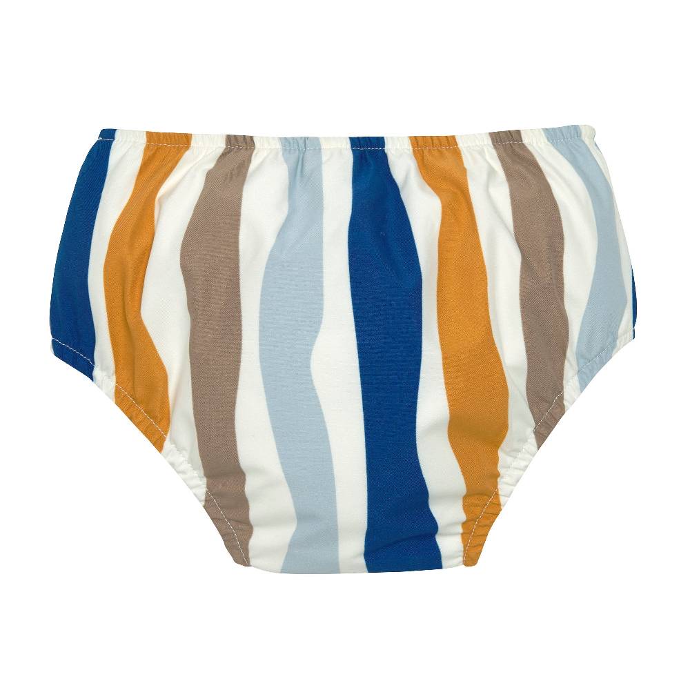 Lässig Schwimmwindel Baby - Wellen, Blau Weiß Zeitbegrenzte Promotion