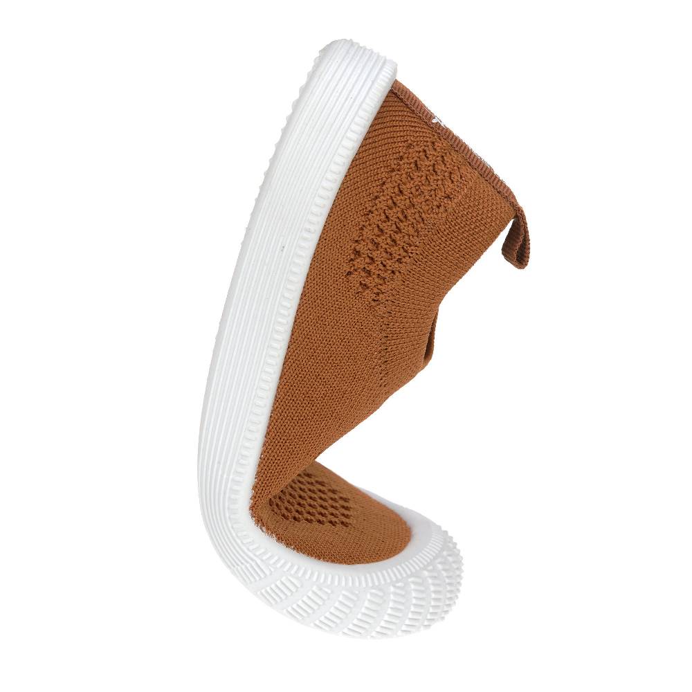 Lässig Kinderschuhe Sneaker - Little Gang, Karamell Im Verkauf