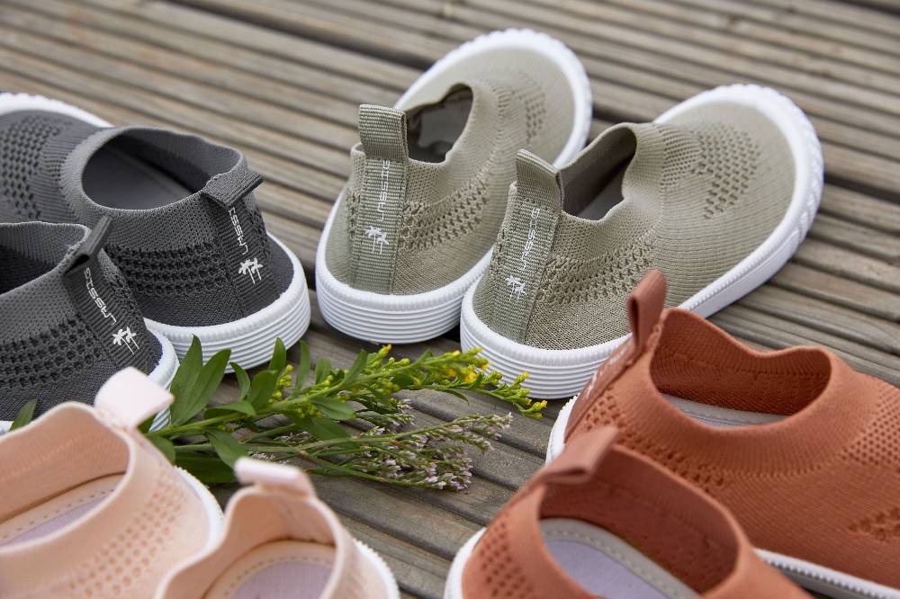 Lässig Kinderschuhe Sneaker - Little Gang, Karamell Im Verkauf