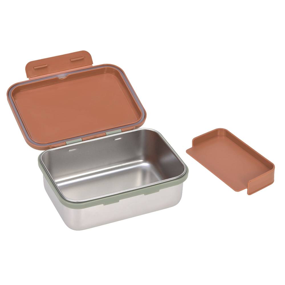 Lässig Brotdose Kinder - Edelstahl Lunchbox, Happy Prints Karamell 50% Rabatt für begrenzte Zeit