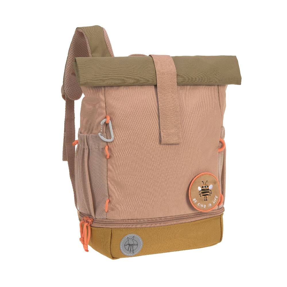 Lässig Kindergartenrucksack Rolltop - Nature, Braun