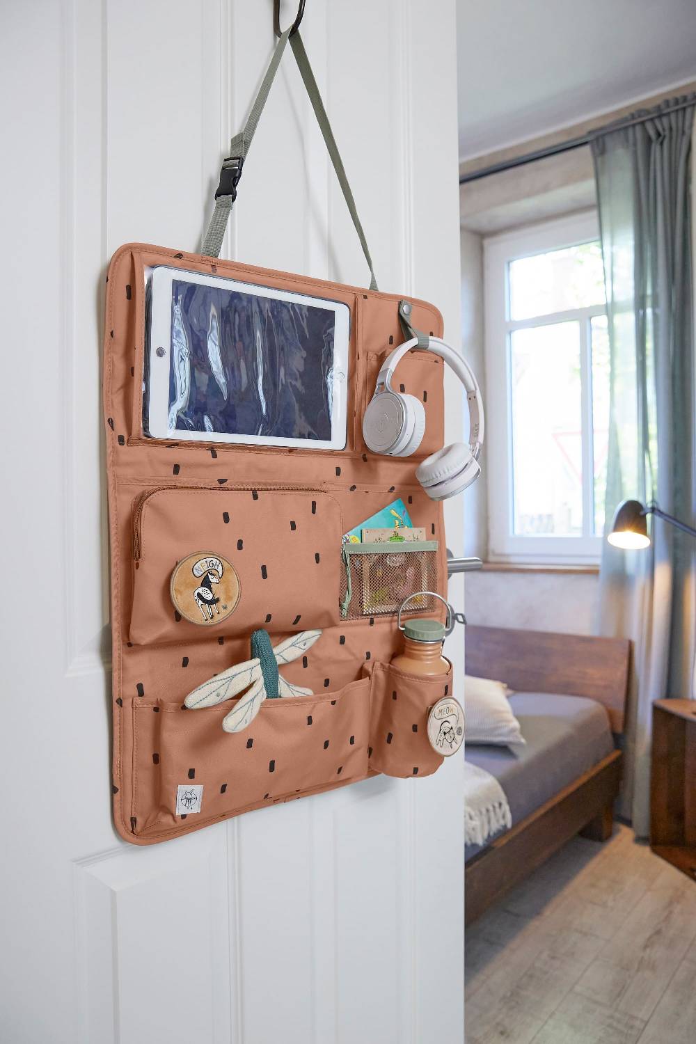 Lässig Auto Organizer Kinder - Happy Prints, Karamell Günstig kaufen