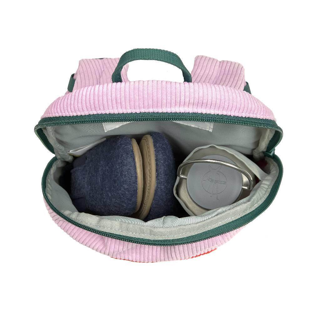 Lässig Kindergartenrucksack Tiny Cord - Little Gang, Regenbogen, Lila Begrenztes Angebot