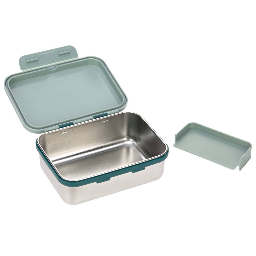 Lässig Kinder Brotdose Edelstahl - Lunchbox, Adventure Bus Preisnachlass