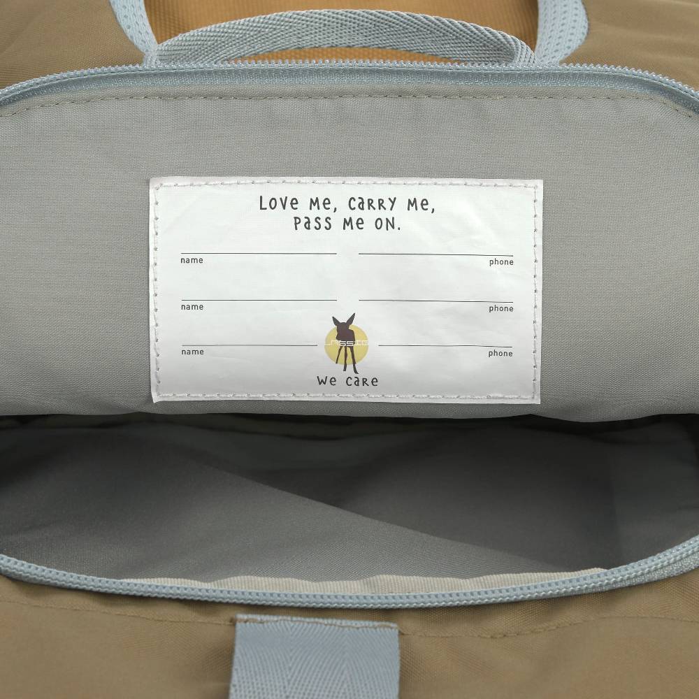 Lässig Kindergartenrucksack Rolltop - Nature, Hellblau Muttertagsangebot